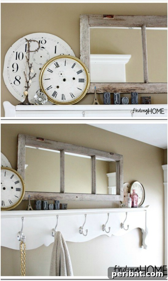 40 Brilliant Ways to Upcycle Old Windows 7 Bathroom Mirrors from Old Windows