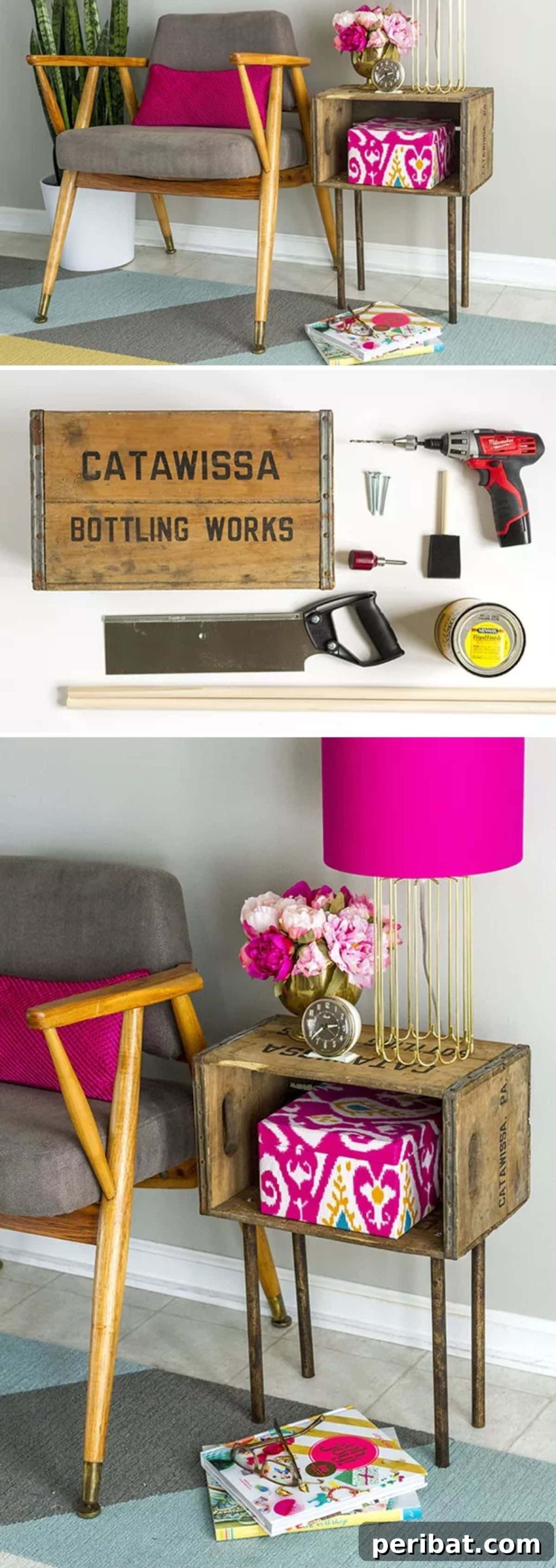 Tall Side Table