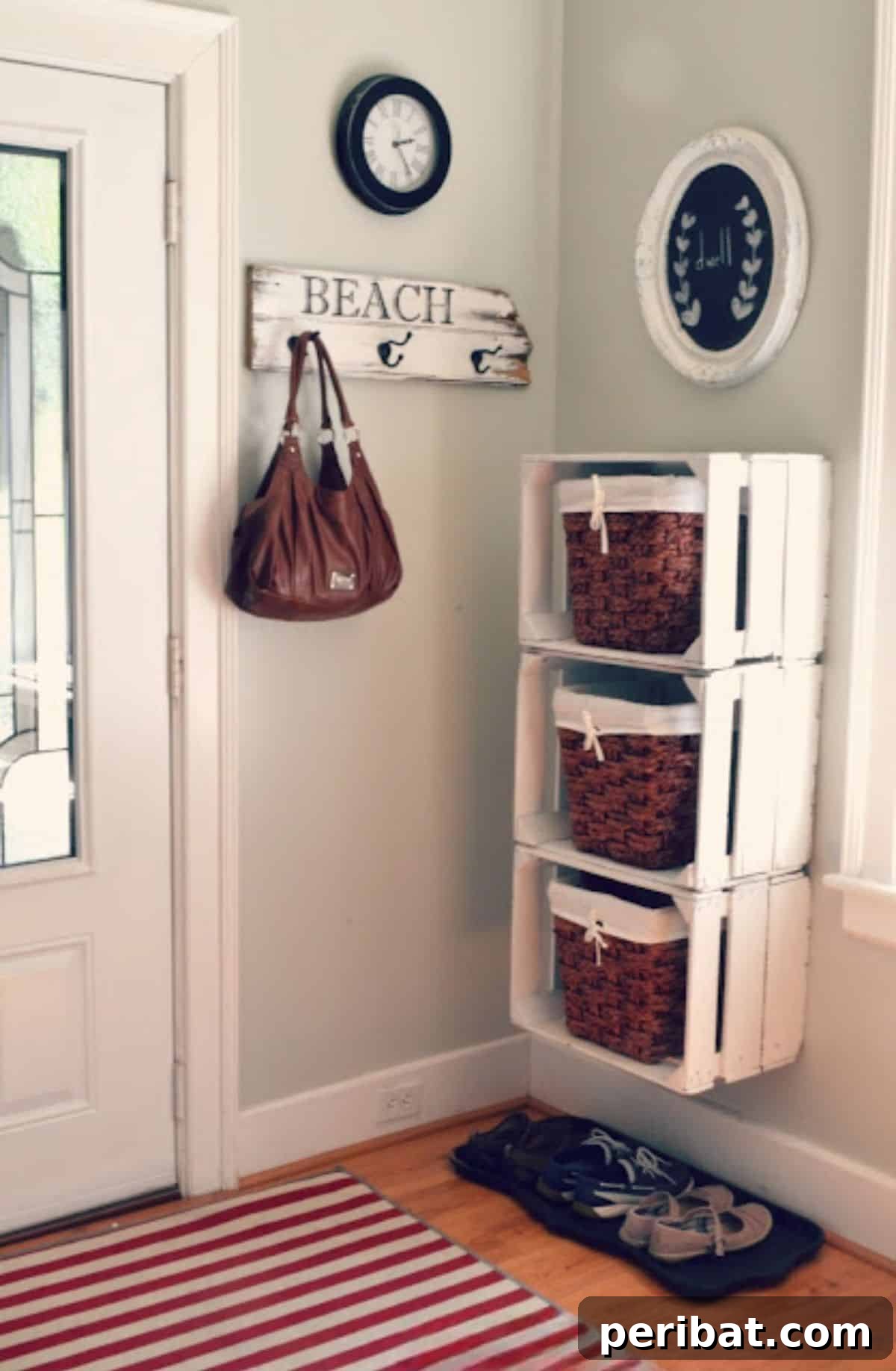 White Basket Storage
