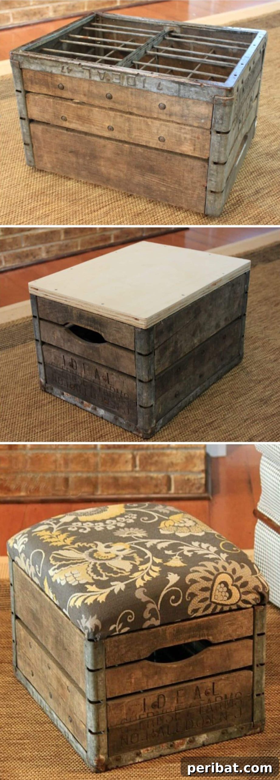 Cushioned Ottoman
