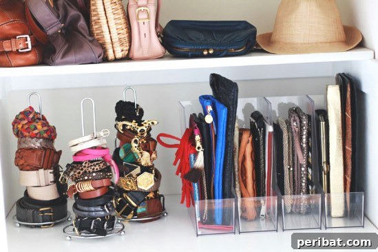 Simplify Your Space: 25 Must-Try Organization Tips 18 Magazine holders for clutch storage