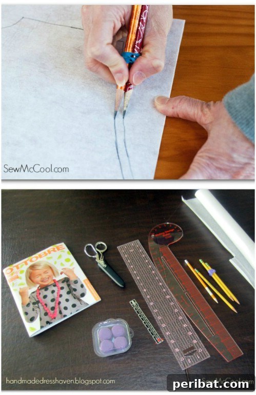 Quick Hack To Mark Seam Allowance for consistent sewing