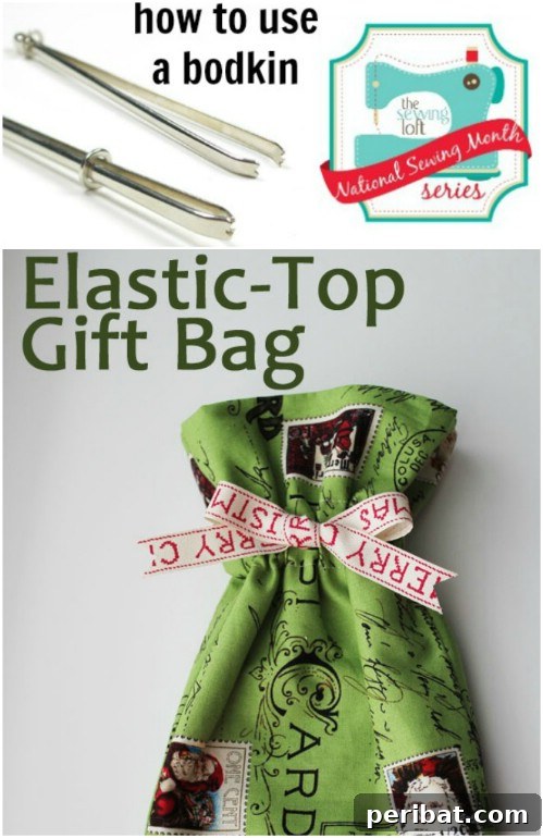 How To Use A Bodkin for elastic and drawstrings
