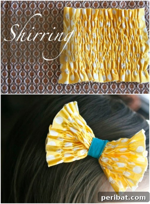 Learn How To Use Elastic Thread for shirring and gathers