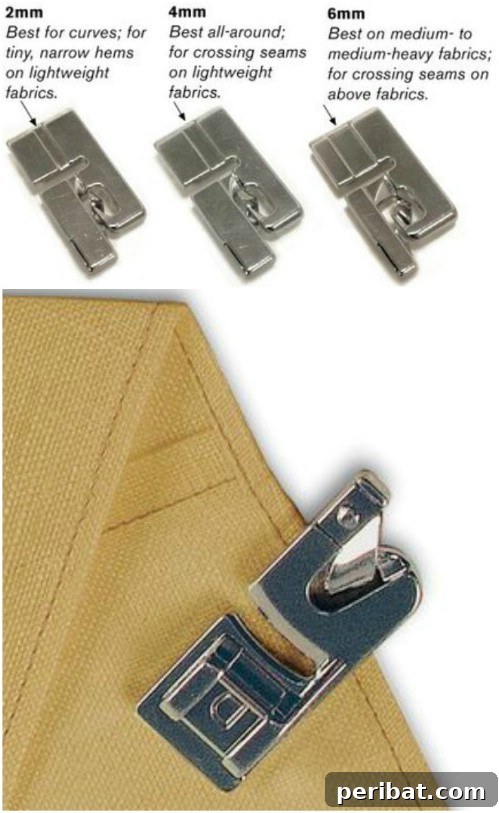 Learning How To Use The Narrow Hemmer for delicate finishes