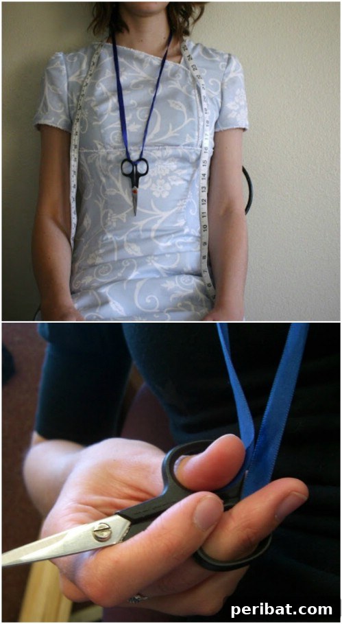 Keep Scissors Handy with a wearable lanyard