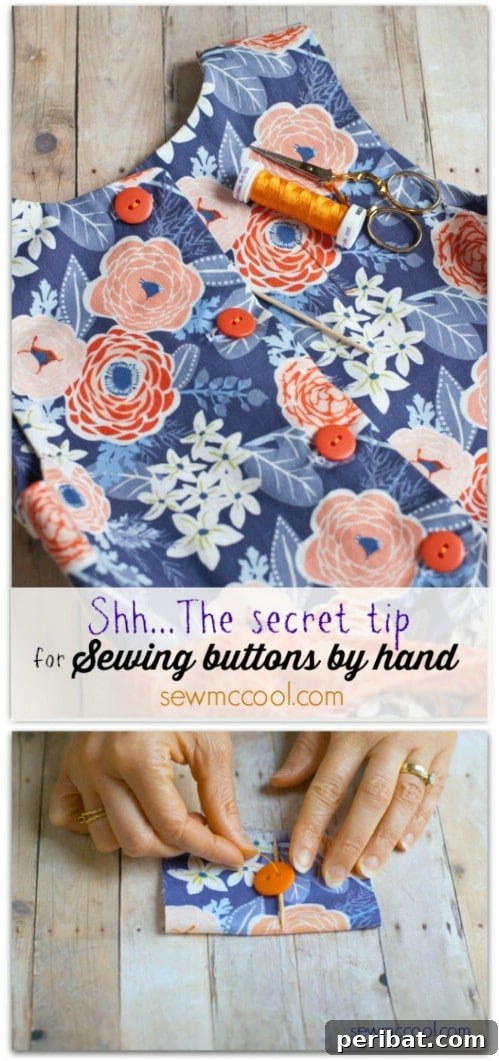 Sewing Buttons By Hand for durability