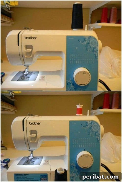 Keep Thread From Running Out by adapting serger cones