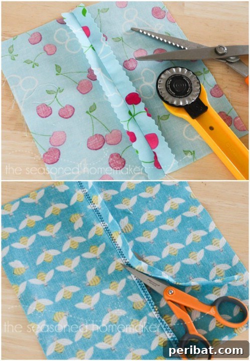 Finish Seams Without A Serger for neat garment interiors