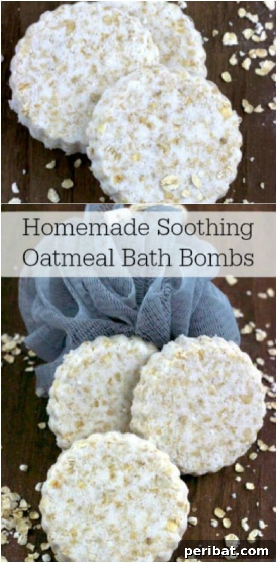 Craft Your Calm: 30 Easy Bath Bomb Recipes for Home Spa Days 25 Plain Oatmeal Bath Bombs
