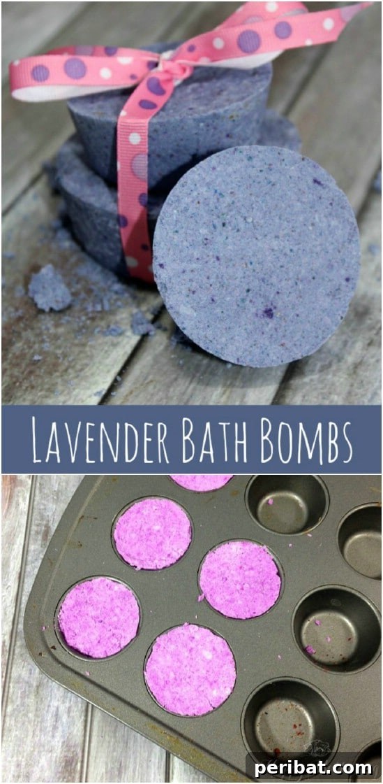 Craft Your Calm: 30 Easy Bath Bomb Recipes for Home Spa Days 6 Lavender Bath Bombs