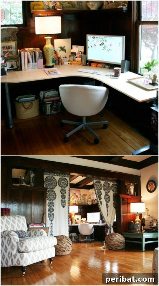 20 Creative Ways to Transform Old Curtains 19 Curtain Room Dividers