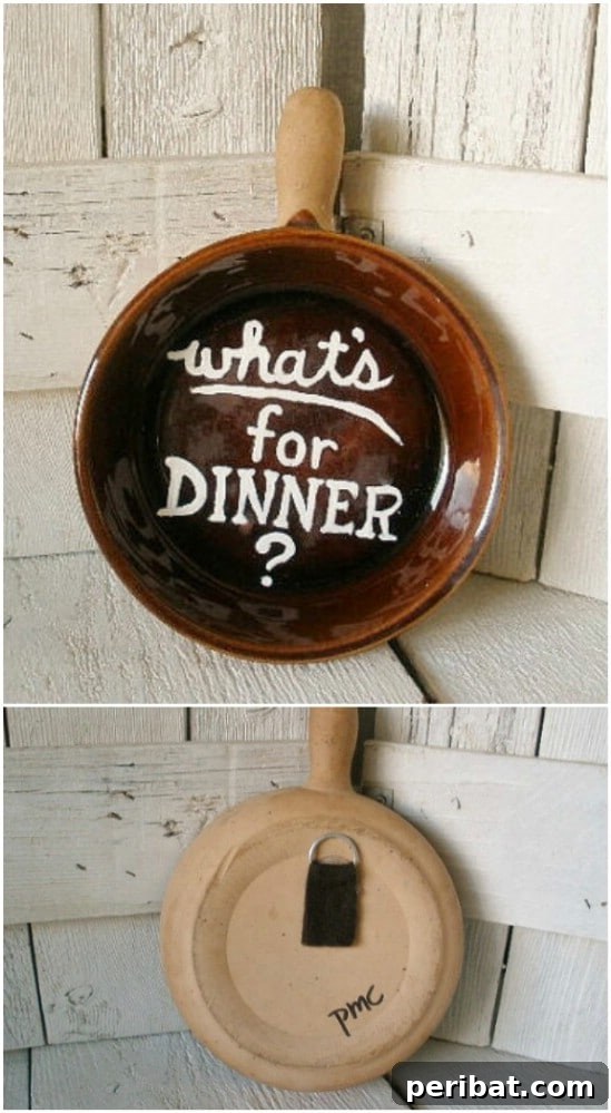 Hand Painted Frying Pan Welcome Sign