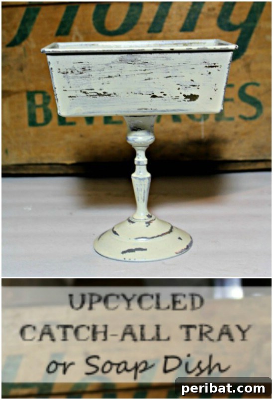 Upcycled Loaf Pan Catch All Tray