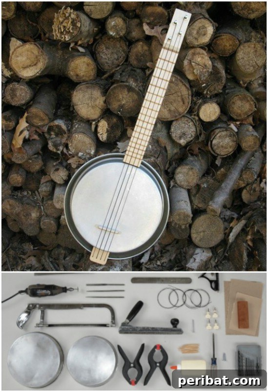 DIY Cake Pan Ukulele