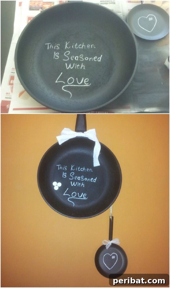 Frying Pan Chalkboard