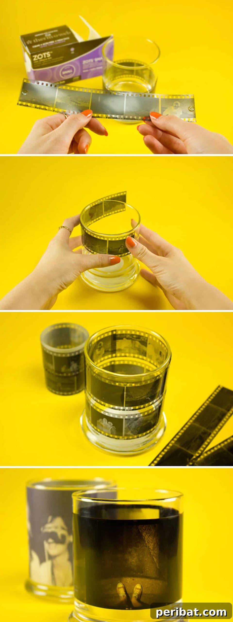 Easy DIY Picture Candle Holder