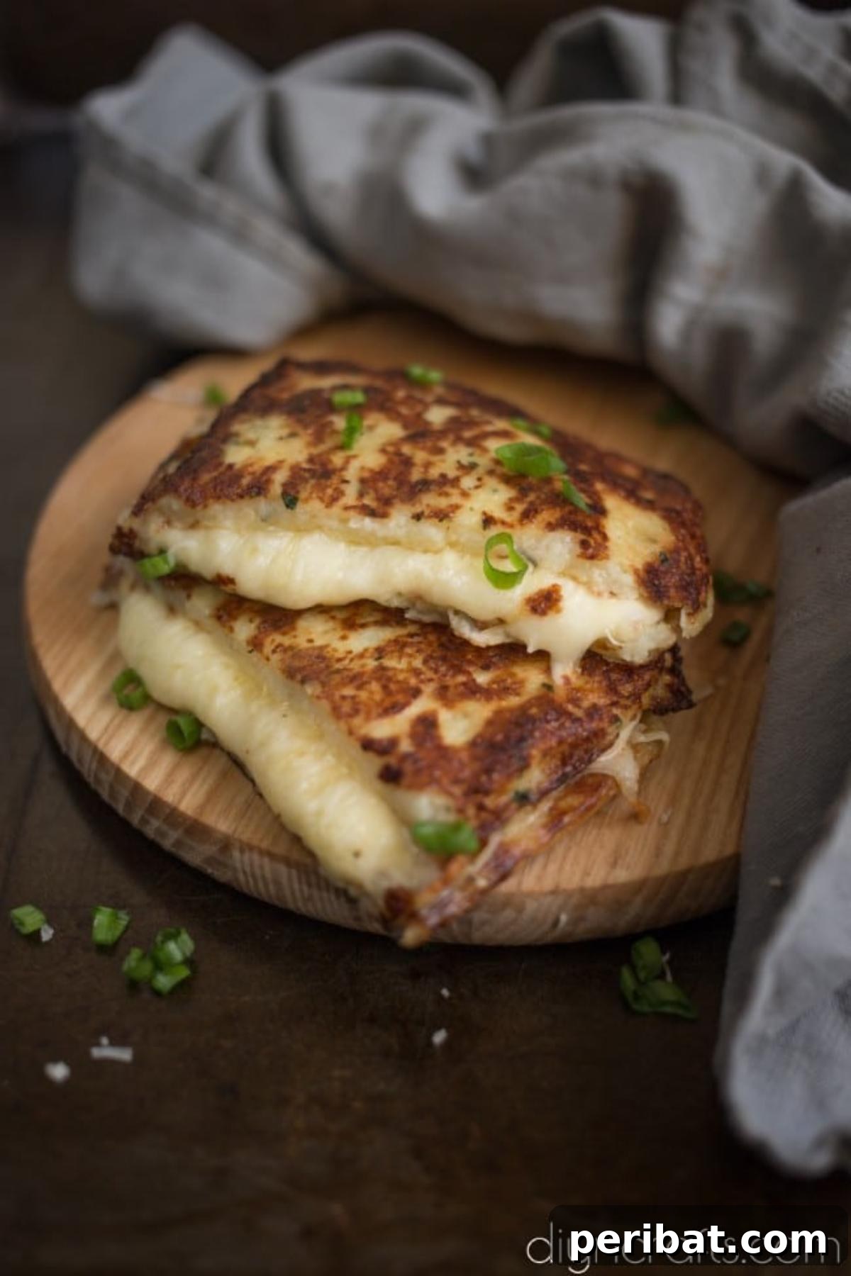 Cauliflower Grilled Cheese Smart Snacking 8 Cauliflower Grilled Cheese Finished Recipe