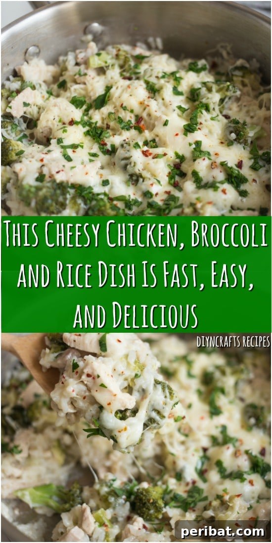 One-Pan Cheesy Chicken and Broccoli Rice Perfection 7 Close-up of Cheesy Chicken, Broccoli, and Rice showing melted cheese and perfectly cooked ingredients
