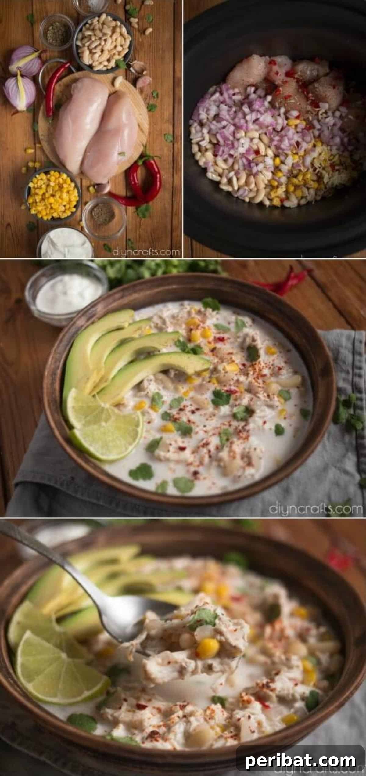 Creamy White Chicken Chili Is The Perfect Slow Cooker Meal For Busy Nights