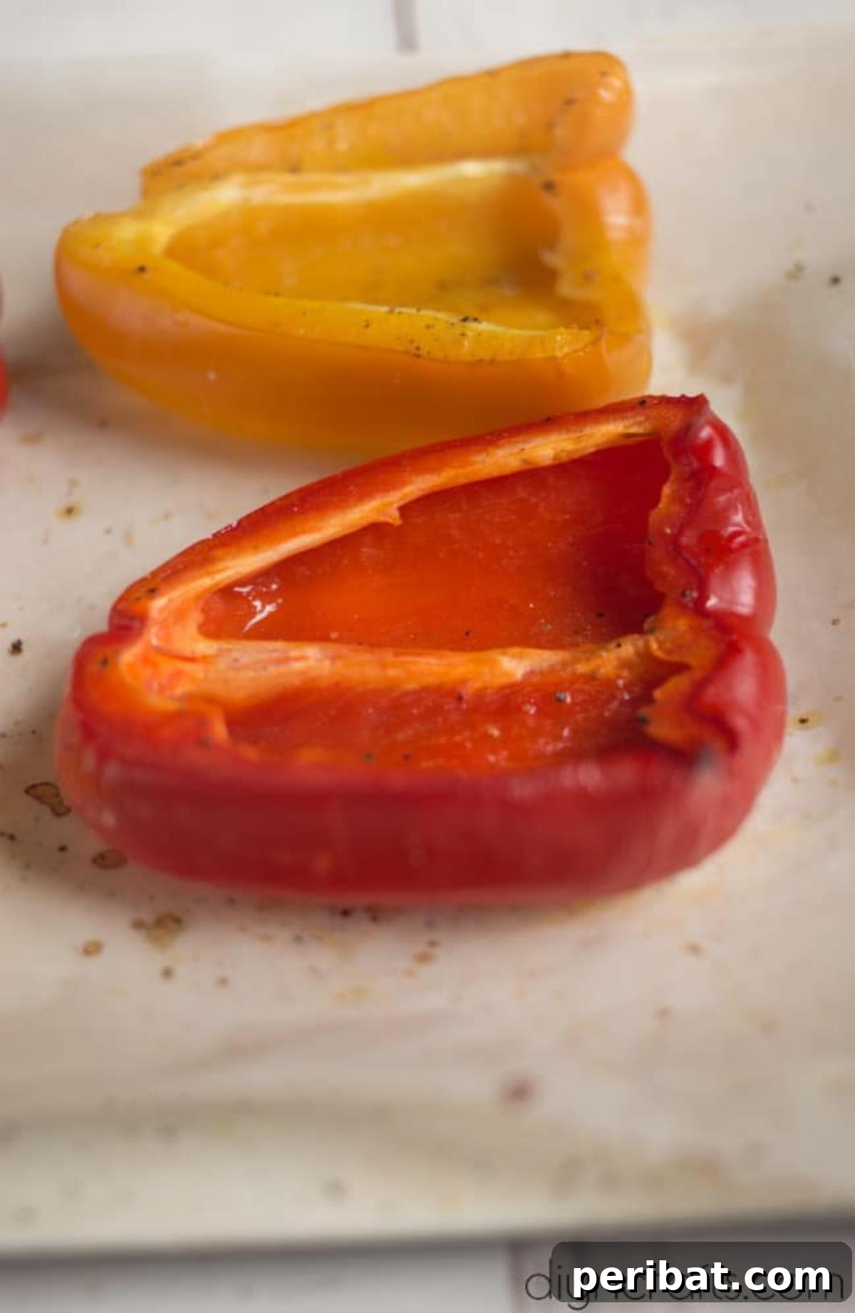 Italian Three Cheese Stuffed Peppers: Your New Favorite All-in-One Dinner 3 Bell peppers
