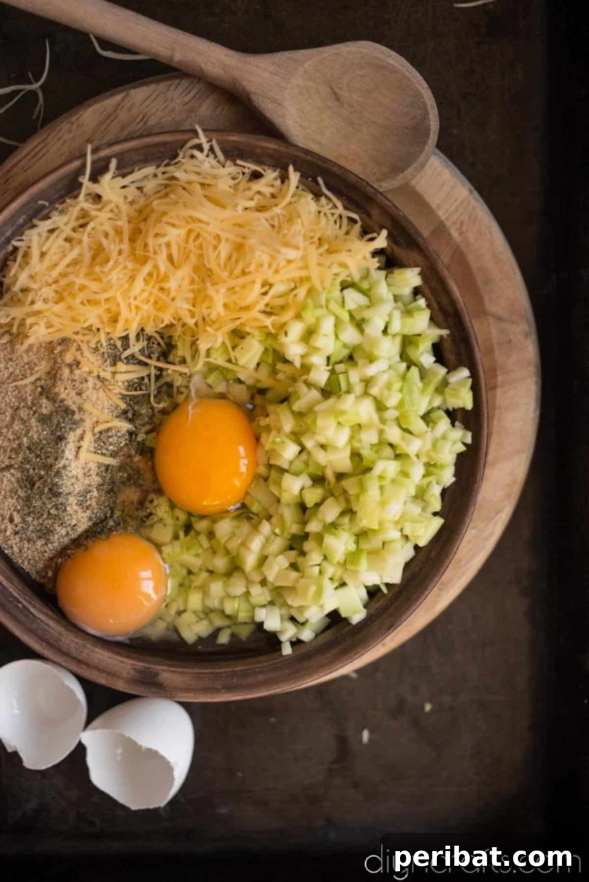 Mixing ingredients