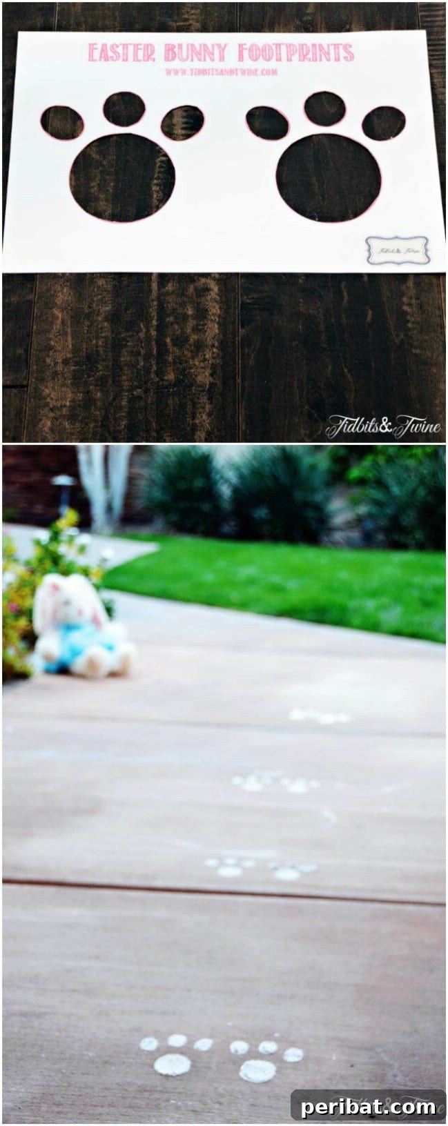 20 Fun Family Easter Ideas to Create Lasting Memories This Year 14 Easter Bunny Footprints