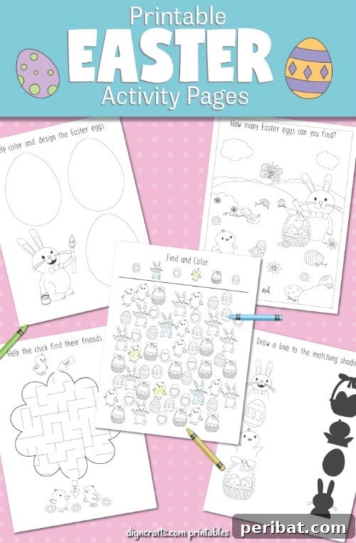20 Fun Family Easter Ideas to Create Lasting Memories This Year 7 Easter Themed Coloring And Activities