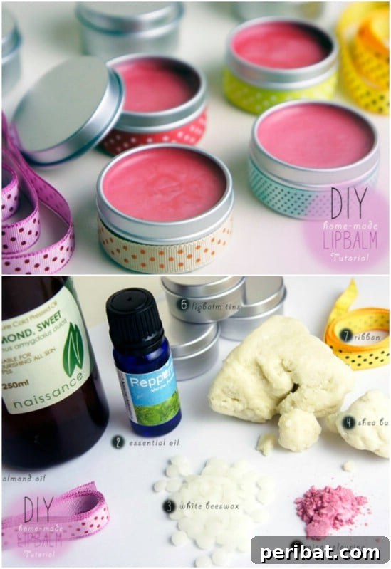 Crafting Kindness: 26 Handmade Ideas for Elderly Care Homes 18 Creating natural lip balm from scratch for chapped lips.
