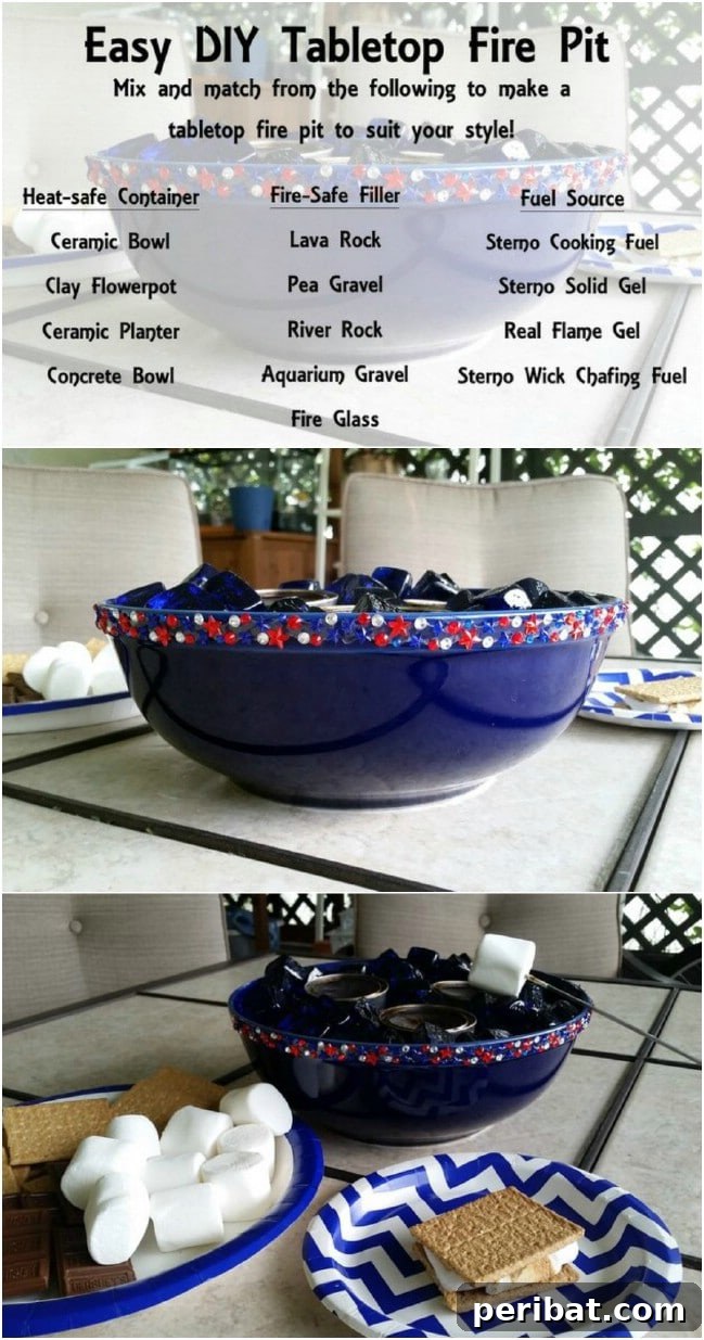 Create Your Outdoor Oasis: DIY Fire Bowls for Relaxing Summer Nights 5 Simple Ceramic Bowl Fire Pit