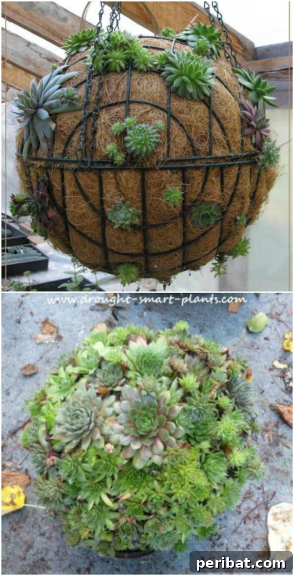Effortless Backyard Beauty: 30 DIY Succulent Garden Inspirations 16 Desert Spheres Succulent Garden