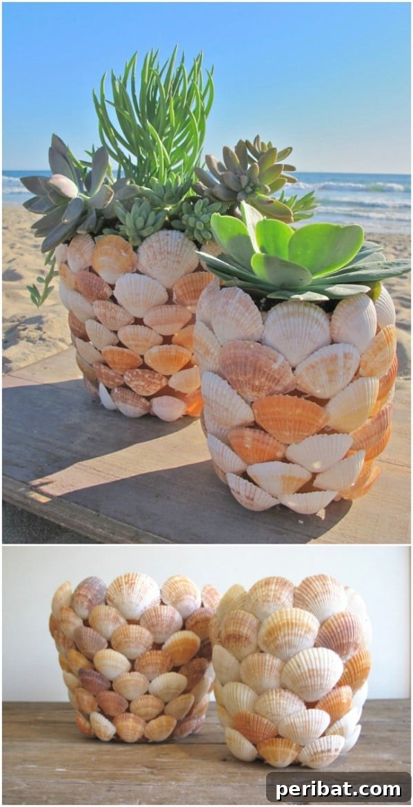 Effortless Backyard Beauty: 30 DIY Succulent Garden Inspirations 18 Beautiful Seascape Succulent Planter
