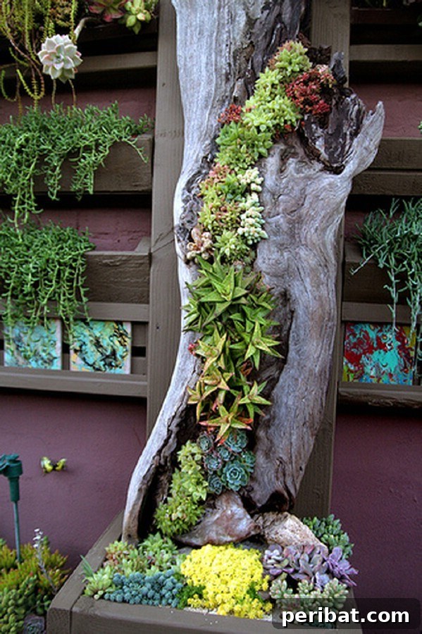Effortless Backyard Beauty: 30 DIY Succulent Garden Inspirations 3 Stairway To Heaven Succulent Display