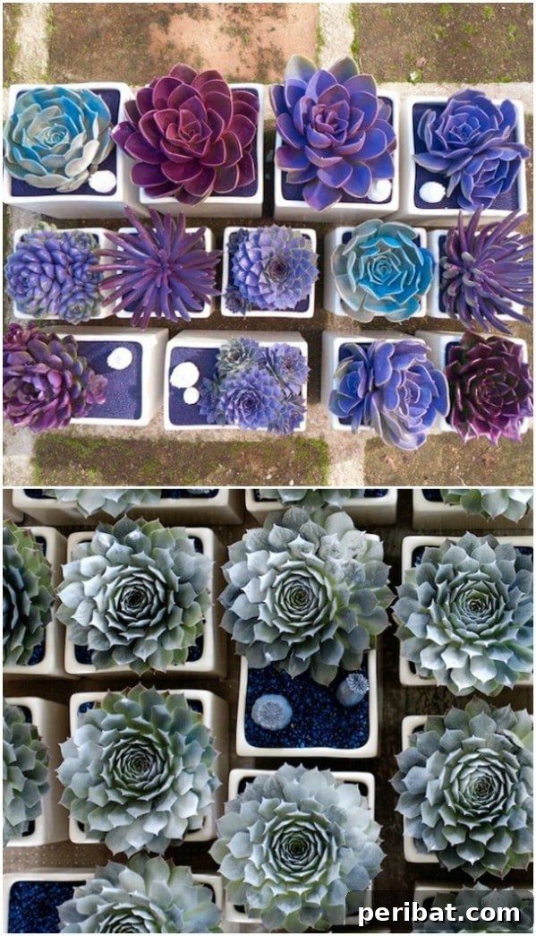 Effortless Backyard Beauty: 30 DIY Succulent Garden Inspirations 30 Individual Pots To Create A Larger Garden