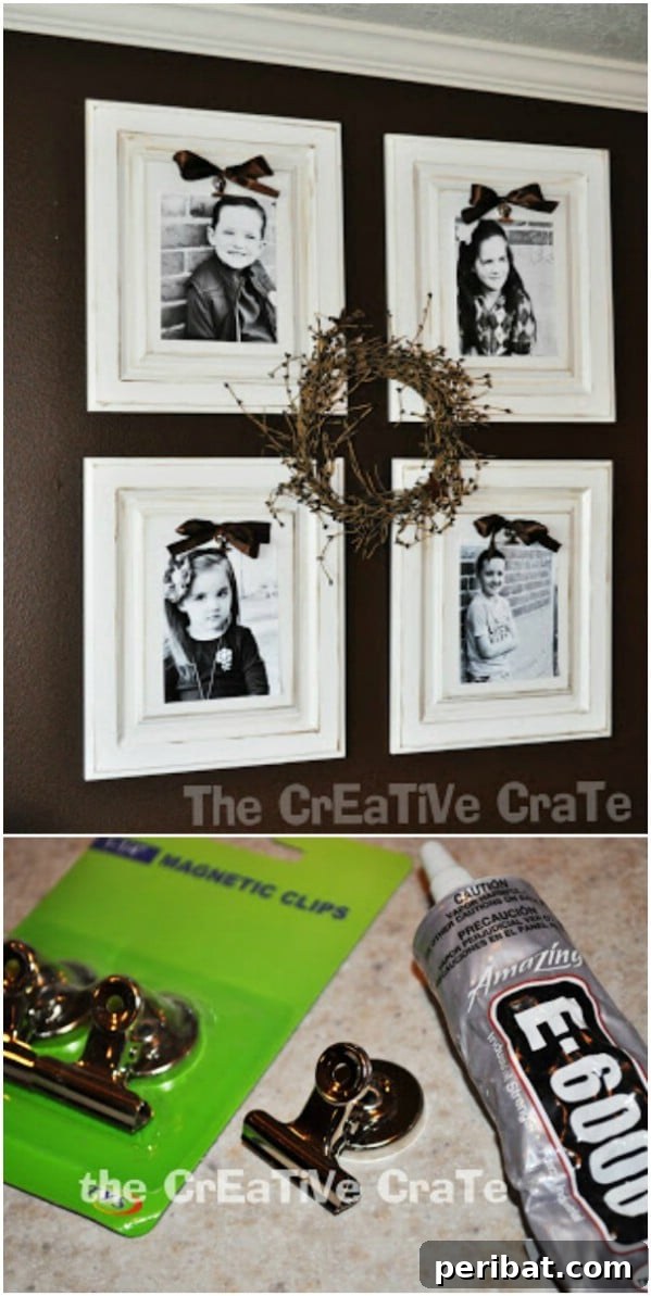 Decorative Cabinet Door Picture Frame