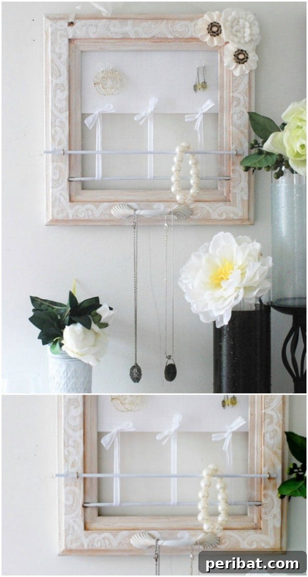Rustic Jewelry Organizer
