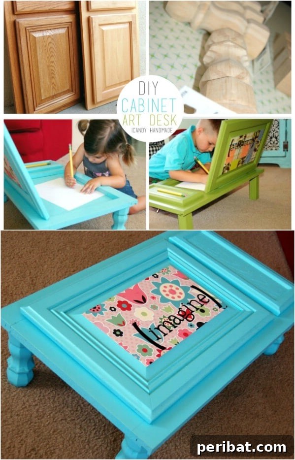 DIY Art Desk