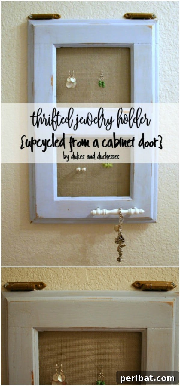 DIY Earring Holder