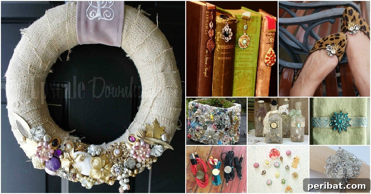 repurpose old jewelry into new creations