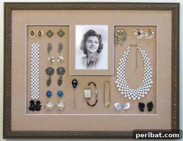 Lovely DIY Vintage Jewelry Wreath