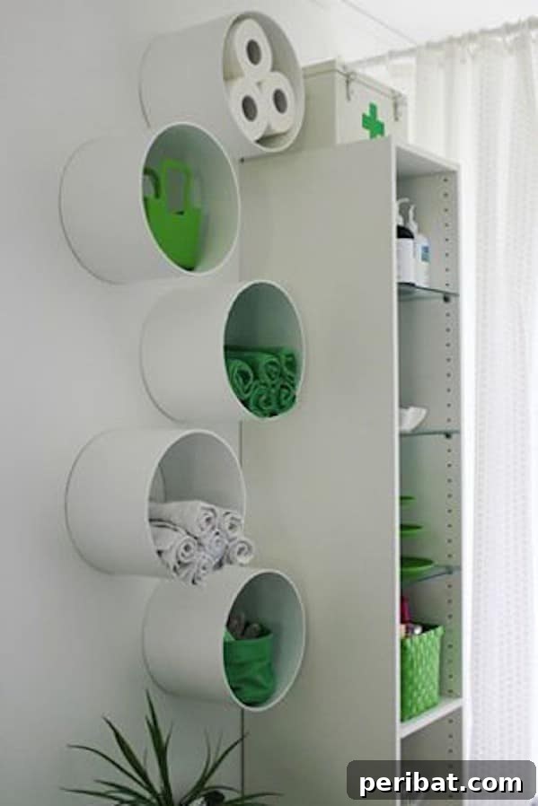 20 Ingenious Popcorn Tin Transformations 4 Cool DIY Bathroom Storage from Popcorn Tins