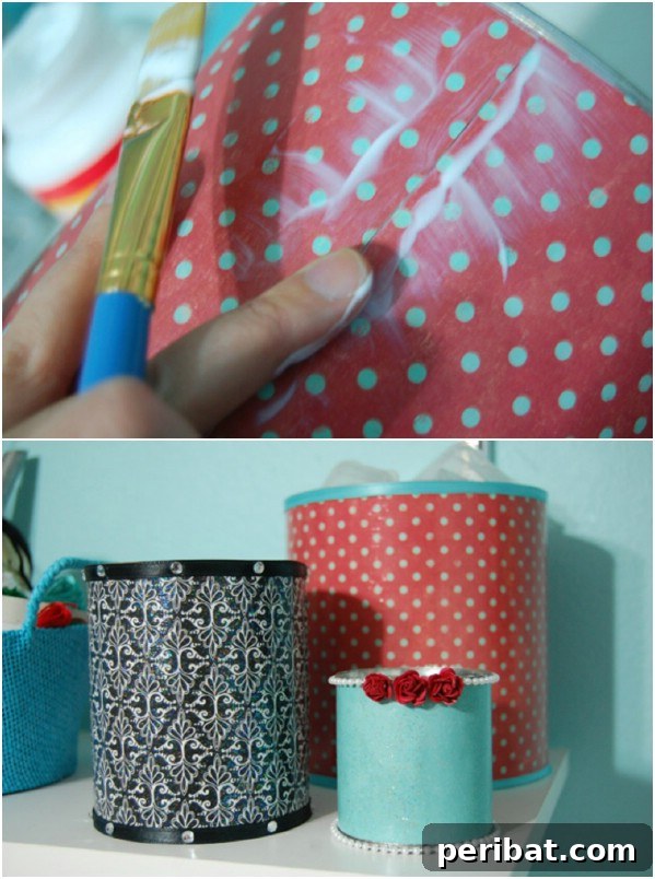 20 Ingenious Popcorn Tin Transformations 8 Easy DIY Craft Storage from Popcorn Tins