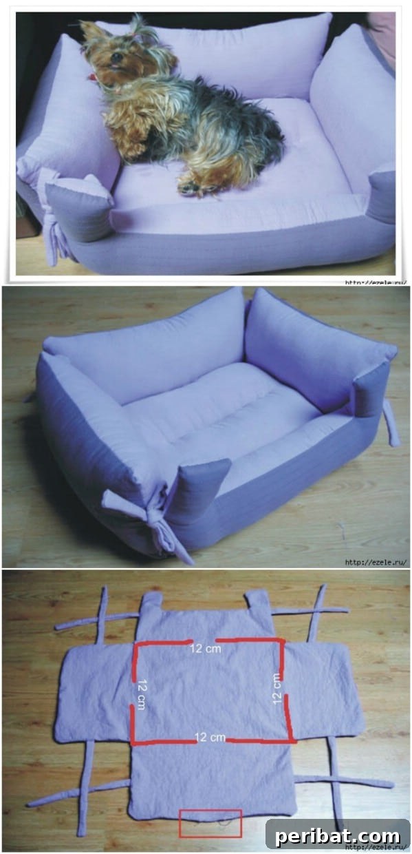 Pawsome Projects: DIY Dog Beds & Crates Your Pup Will Adore 12 Pillow Bench DIY Pet Bed