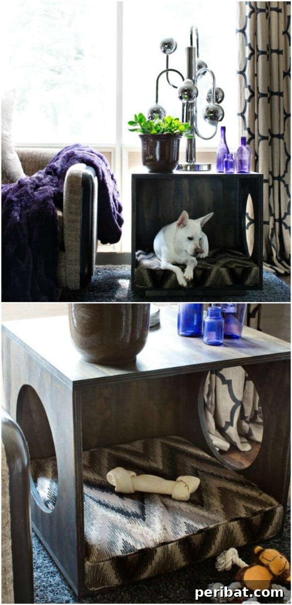 Pawsome Projects: DIY Dog Beds & Crates Your Pup Will Adore 13 DIY Plywood Dog Bed