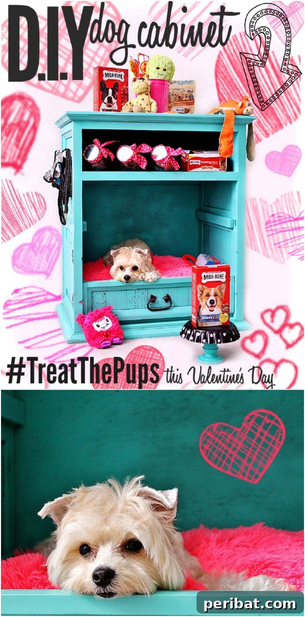 Pawsome Projects: DIY Dog Beds & Crates Your Pup Will Adore 4 DIY Dog Bed And Cabinet
