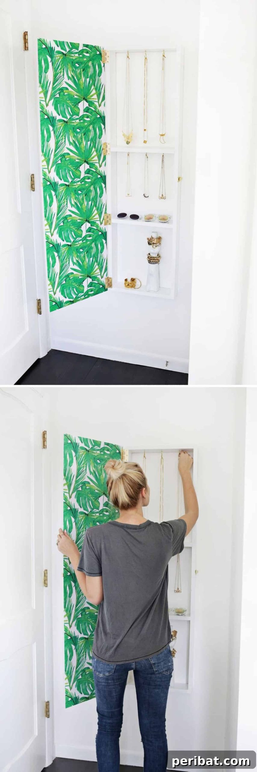 Small Space Big Impact: 20 Bedroom Organization Hacks 22 Hide Jewelry Behind A Mirror