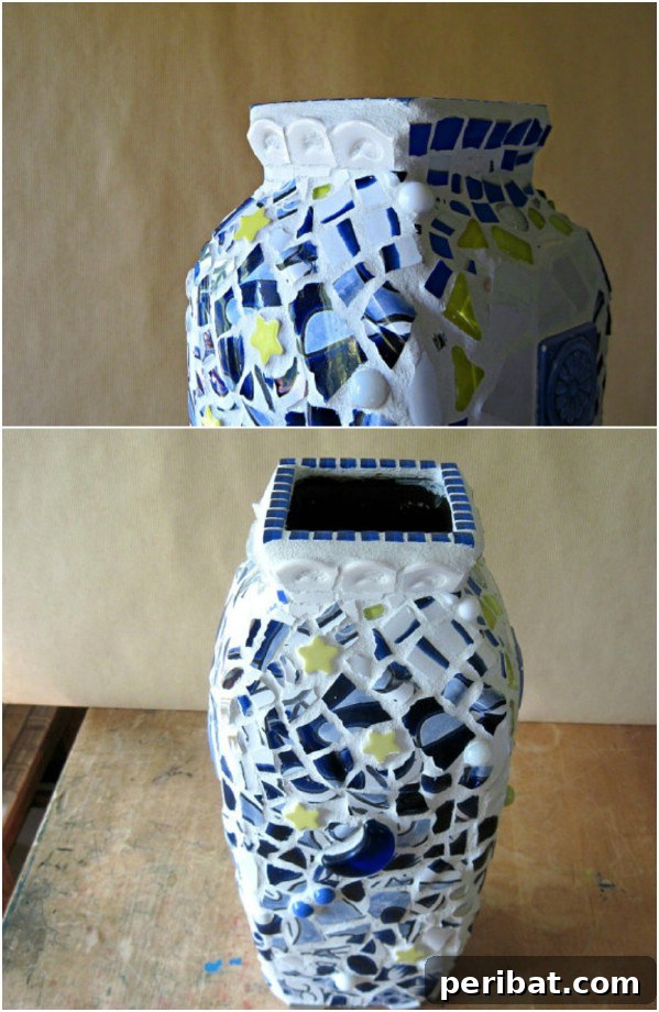 20 Creative DIYs for Broken China and Glass 20 Repurposed China Covered Vase