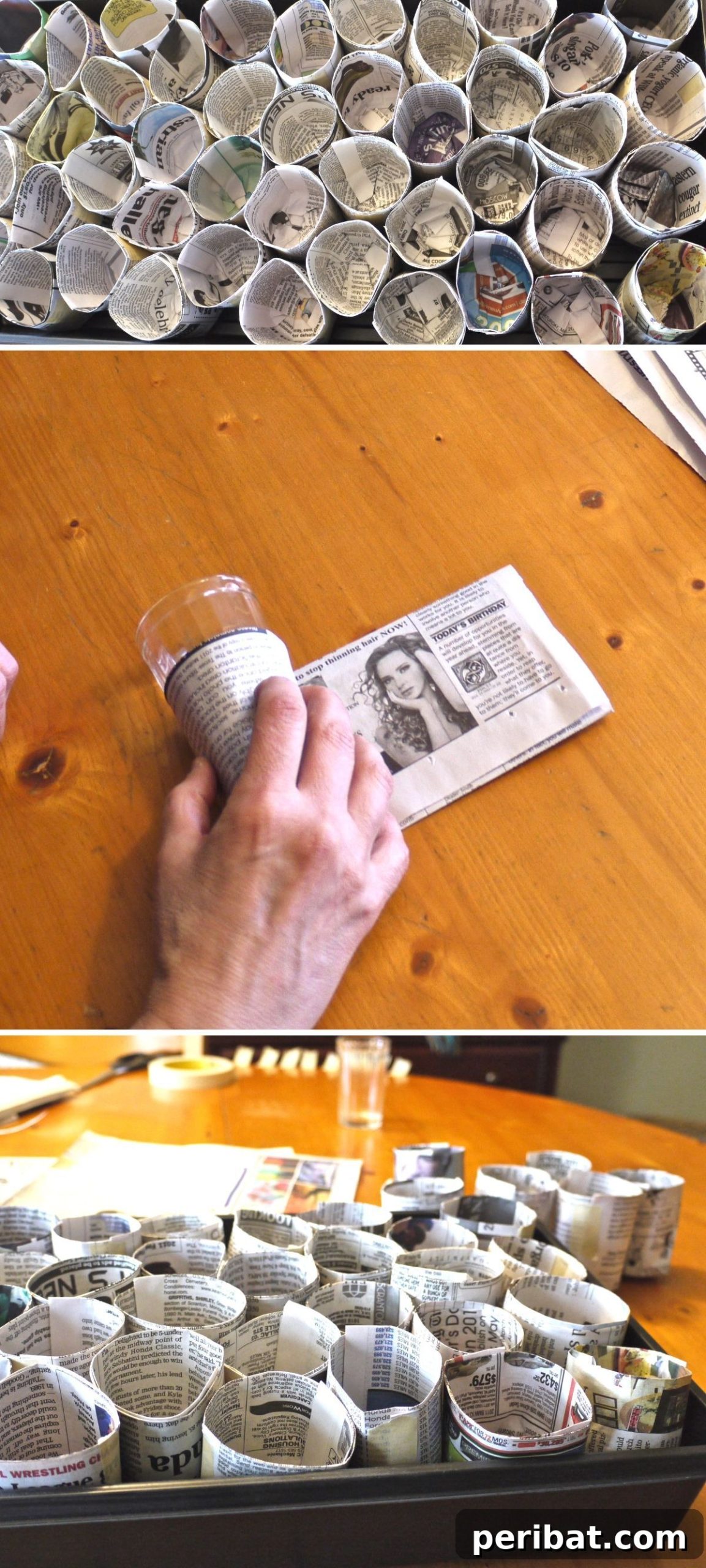 20 Creative Upcycled Seed Starter Pots to Make at Home 14 Upcycled Newspaper Seed Pots