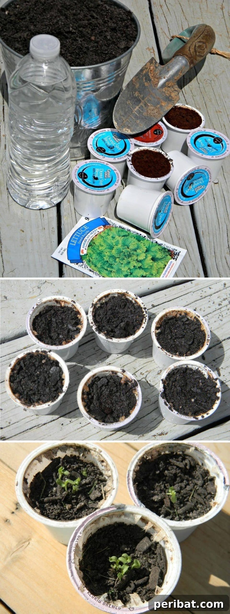 20 Creative Upcycled Seed Starter Pots to Make at Home 7 Upcycled K-Cup Seed Starter Pods