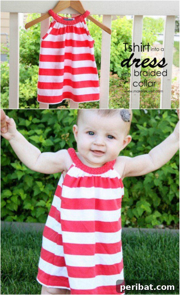 Unlock Kid Magic: 35 Household Item Crafts 3 T-Shirt Repurposed Into Baby Dress